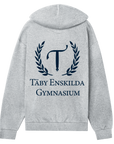 Zip-hoodie - Täby Enskilda - Tryck fram & bak